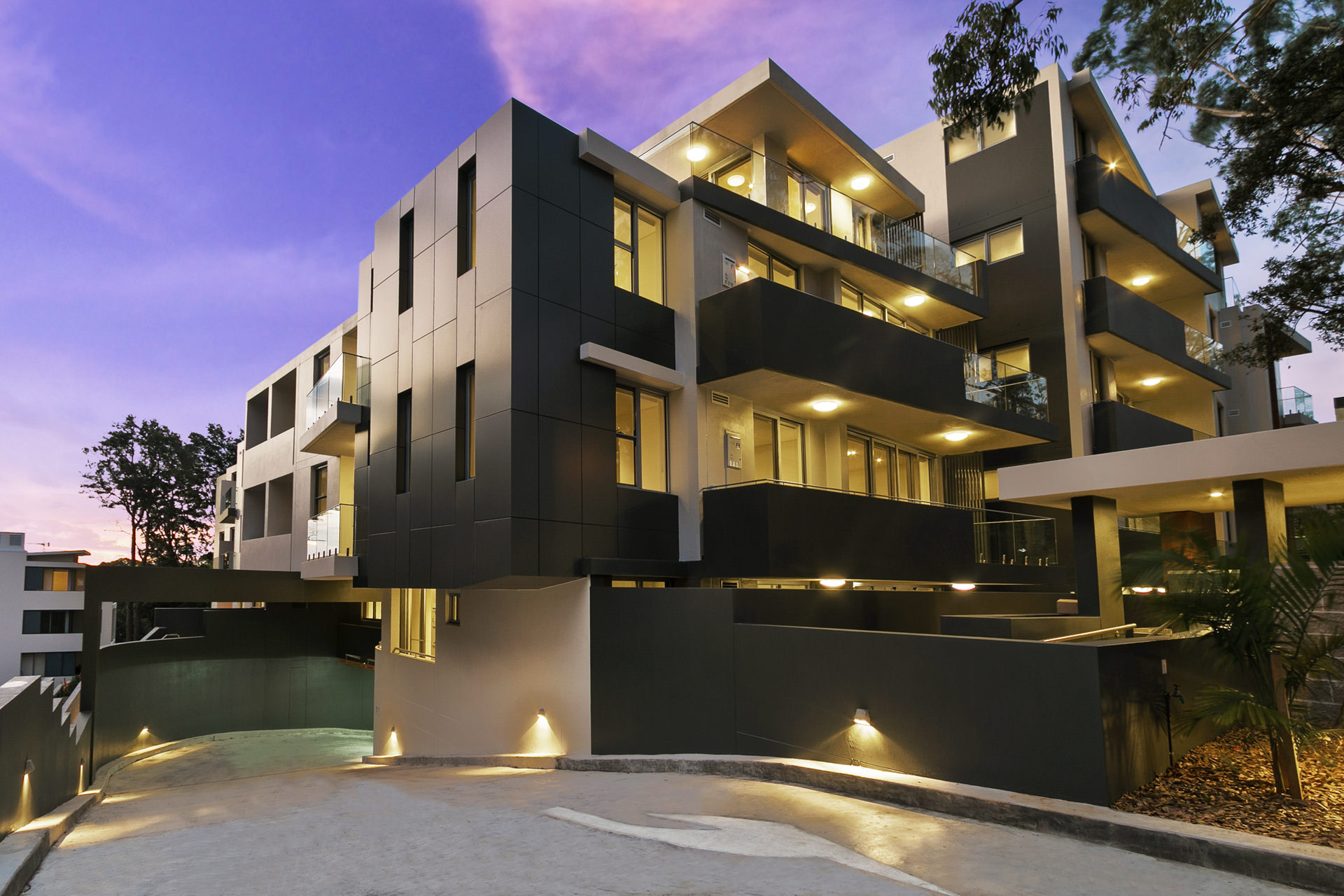 Ariana Apartments Lane Cove exterior shot
